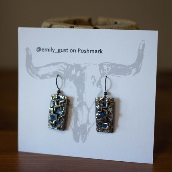 ✨ 3/$15✨ Handmade Earrings from Recycled Materials - Picture 1 of 4